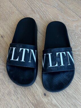 Valentino VLTN Rubber Slides Sandals